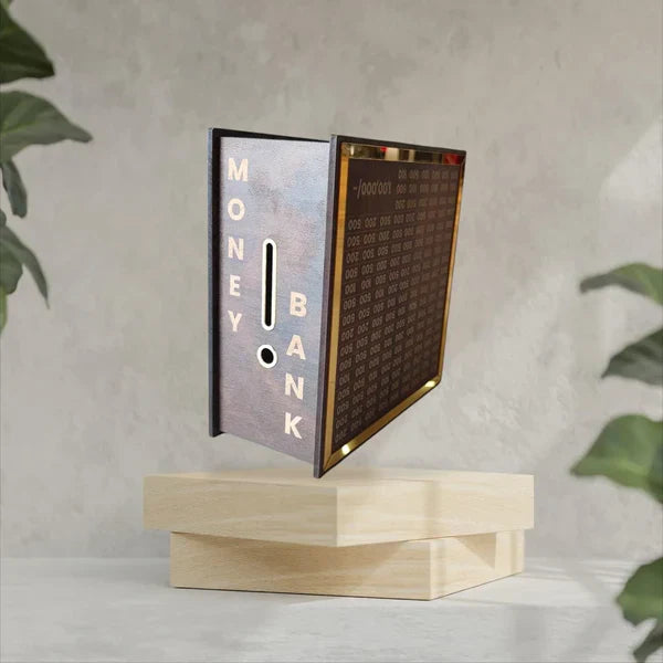 Wooden Money Bank