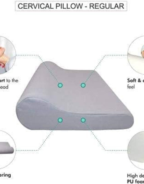 Cervical Colar & Cervical Pillow Premium Soft and comfort Adjustable 1 Head Support