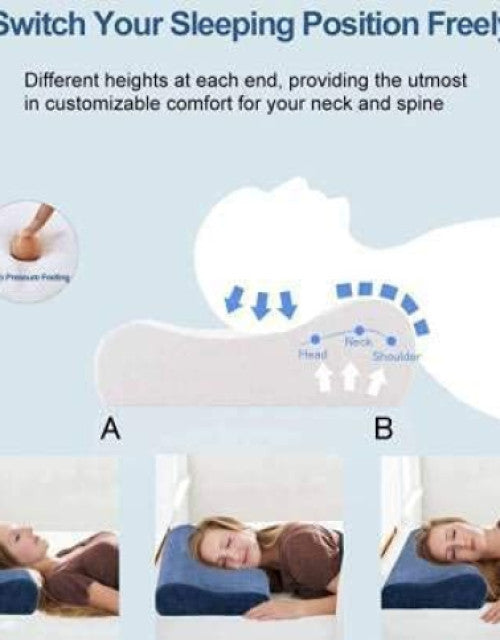 Cervical Colar & Cervical Pillow Premium Soft and comfort Adjustable 1 Head Support