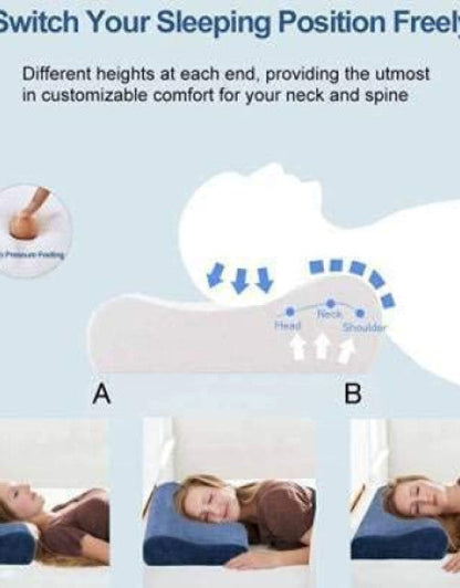 Cervical Colar & Cervical Pillow Premium Soft and comfort Adjustable 1 Head Support
