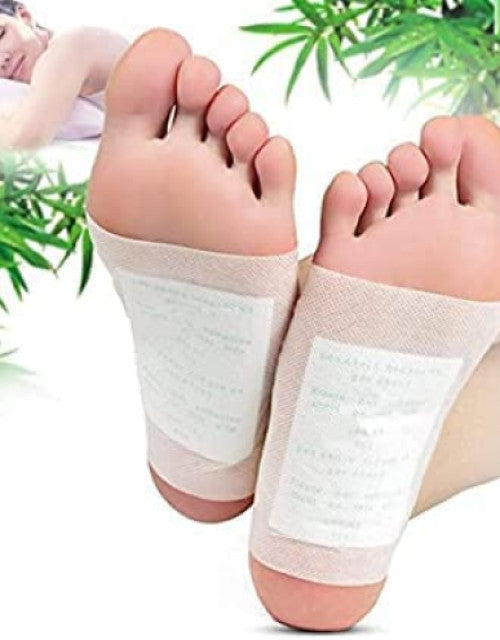 Detox Foot Patches 10 Adhesive Pads Kit Natural Unwanted